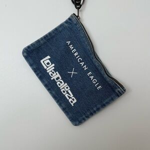 American Eagle x Lollapalooza Denim Pouch